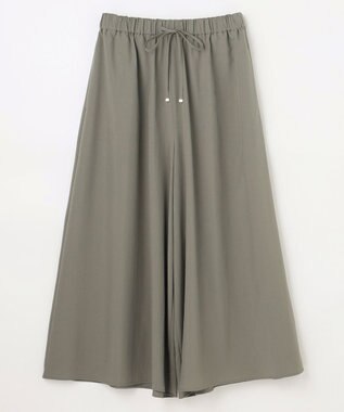 ANY 楽映えガウチョパンツ カーキ