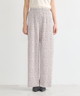 earth music&ecology アソートセルフカットパンツ Flower