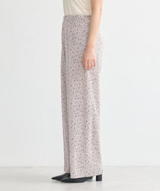 earth music&ecology アソートセルフカットパンツ Flower