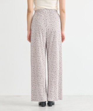 earth music&ecology アソートセルフカットパンツ Flower