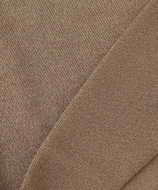 自由区 S 【洗える】ペーパーブレンドプルオーバー ニット モカ