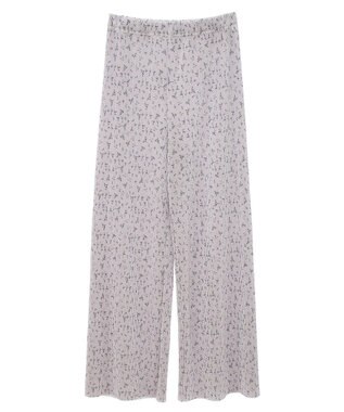 earth music&ecology アソートセルフカットパンツ Flower