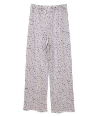 earth music&ecology アソートセルフカットパンツ Flower