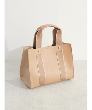 Green Parks ・Ｃｕーｓｈｕｔ　テープハンドルスクエアトート Pink