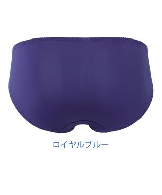 BRADELIS New York 【NuBra】クロス ショーツ デザインヌーブラ ロイヤルブルー