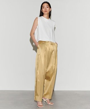 NAVE 【Nave　洗える】クリアジャージー ノースリーブ ホワイト系