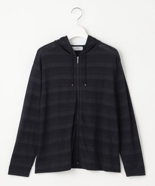 J.PRESS LADIES 【洗える】シアーライトパーカー ネイビー系