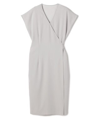BEIGE， 【Lsize・セットアップ対応】CINDY / ラップドレス L.Gray