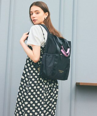 TOCCA 【洗える】TOCCA NEW YORK LOGO TEE Tシャツ ホワイト系