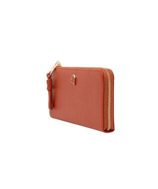 LANVIN en Bleu アーリ Lファスナー長財布 レンガ