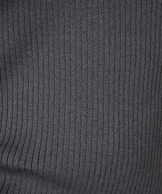 NAVE 【ReNAVE・洗える】スポンディッシュワイドリブワンピース グレー系