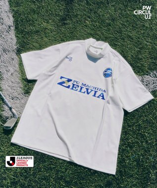PW CIRCULUS 【UNISEX】J.LEAGUE モックネック J1所属の20クラブコラボ ゴルフ 町田ゼルビア