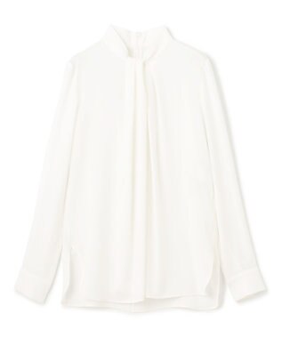 BEIGE， 【L-size】ANITA / ロングスリーブタックブラウス White