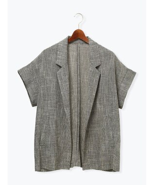 Te chichi カラミメッシュジャケット《2026 SUMMER LOOK item》 ブラック