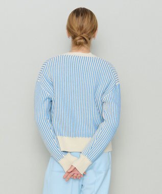 JOSEPH 【洗える】バイオテープコットン　カーディガン Dark Arctic