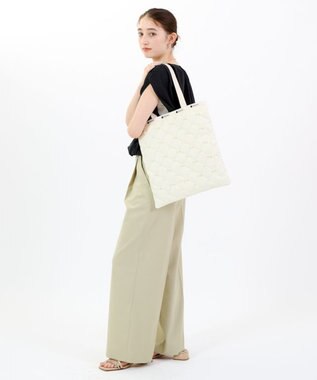 LeSportsac LG EMERALD TOTE W/ PEARLS/スターライトパール スターライトパール