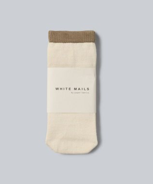 WHITE MAILS 【UNISEX】PAPER シークレット5本指ソックス オフホワイト