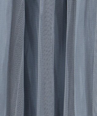 ANY 【ウエストゴム】シャイニーチュールスカート ライトブルー