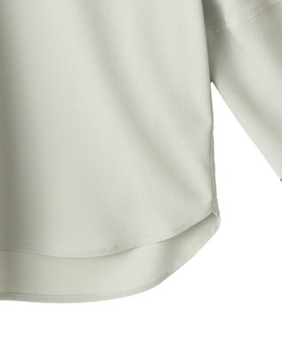 YECCA VECCA 配色パイピングブラウス Mint