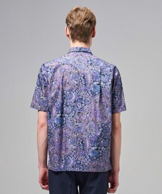 JOSEPH HOMME 【新柄】エスニカルプリント　半袖レギュラーカラーシャツ ライラック系5