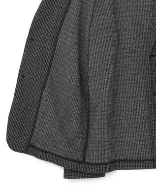 JOSEPH HOMME 新素材【洗える/清涼感】メランジクロスジャージー　カットソージャケット ブラック系