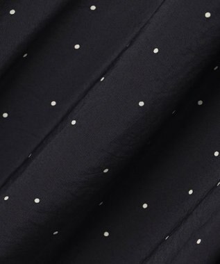UNFILO 【WEB限定カラー】ヴィンテージシアー ギャザーワイドパンツ ドット