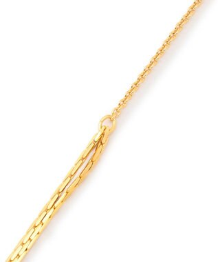 23区 【Oggi10月号掲載】ダブルチェーン ネックレス ゴールド系