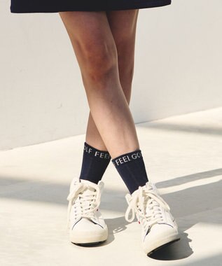 23区GOLF 【WOMEN】レギュラーソックス ネイビー系