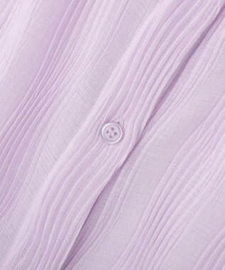 earth music&ecology ランダムプリーツシャツ Lilac