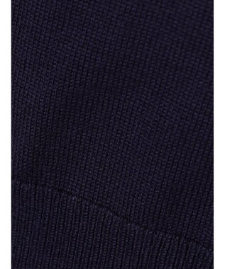 earth music&ecology ちびスカラップカーディガン Navy