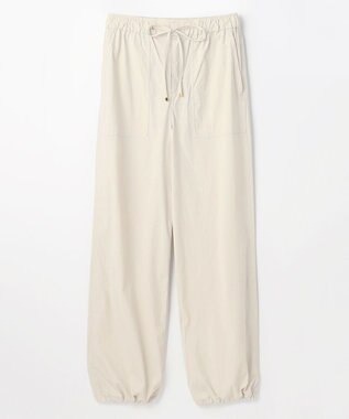 ANY 【洗濯機可/ウエストゴム】パラシュートパンツ ライトグレー