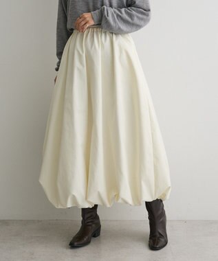 CRAFT STANDARD BOUTIQUE ボリュームバルーンスカート White