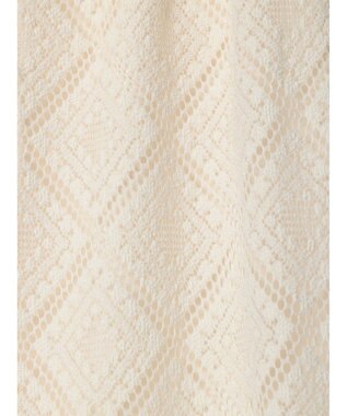 earth music&ecology モチーフナロースカート Ivory