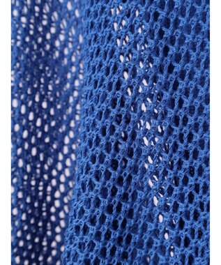earth music&ecology メッシュボレロ Blue