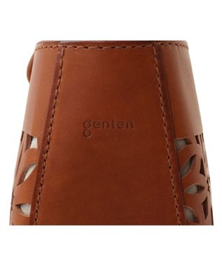 genten セイル カットワーク トートバッグ チャ