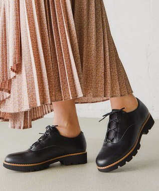 ASICS WALKING ペダラ ソフトラギッド レディース 3E 3.0cmヒール ブラック系