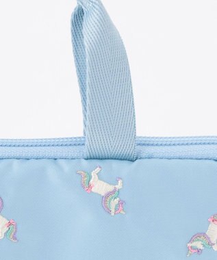 ANY KIDS 刺繍PC・タブレットケース サックスブルー×ユニコーン