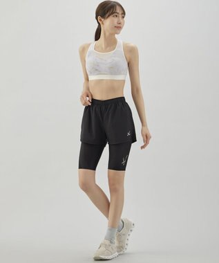 CW-X 【WOMEN】 スポーツゆれケアブラ メッシュ ユレ・ズレをおさえて動きやすい 吸汗速乾（本体） HTY030 /ワコール クリーム