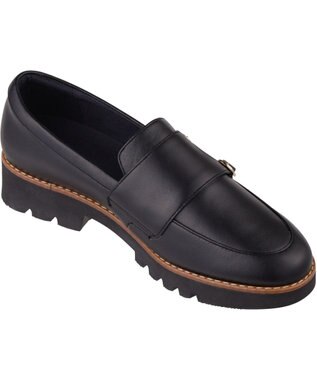 ASICS WALKING ペダラ レディース 2E 3.0cmヒール ブラック系