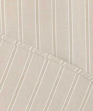 ANY 【UVカット/抗菌防臭/速乾/手洗い可】エニィファンクション ボリュームスリーブシャツ ベージュストライプ