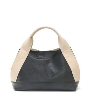 Regalo Felice 【長財布が入る / ショルダー付】2wayバッグ / REGALO BKG(ブラック×グレージュ)