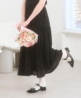 Bridget Birkin 【Bridget Birkin】ダブルリボンミュール ブラックエナメル