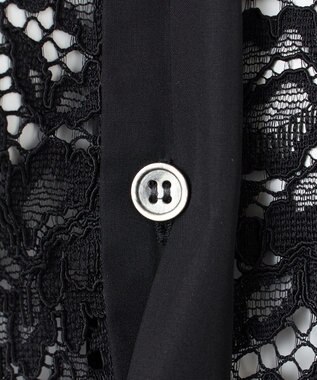 23区 【エステータ】コードレース シャツ ブラック系