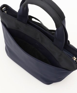 TOCCA 【大人百花掲載】【撥水】RIBBON BRICK TOTE M トートバッグ M ネイビー系