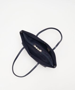 russet ナイロンジャガードセパレートトート(SF-275) Purple/BR