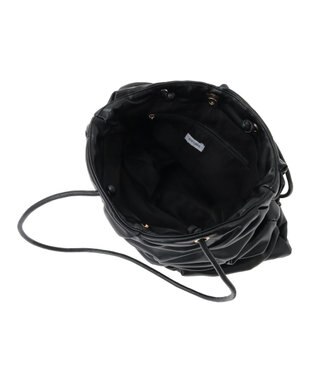 Green Parks ａｎｄｍｉｋｋａ．合皮タックＡ４トートバック Black