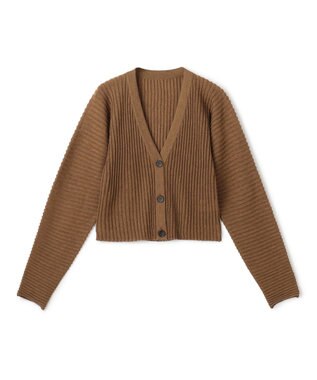 uncrave シアーストライプニット ドルマンカーディガン