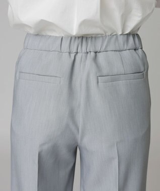 UNFILO L イージーパンツ ストレート ライトグレー系