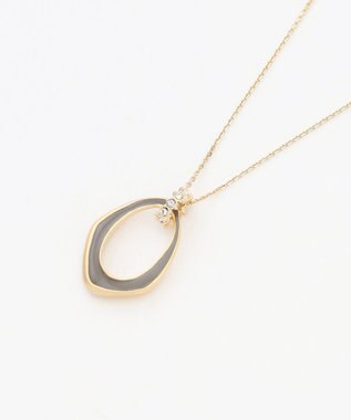 J.PRESS LADIES 【リバーシブル】エポ ネックレス グレージュ系
