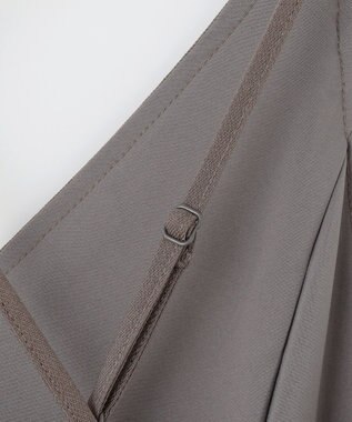 ANY SIS 【洗える】フレアキャミソール ワンピース モカグレー